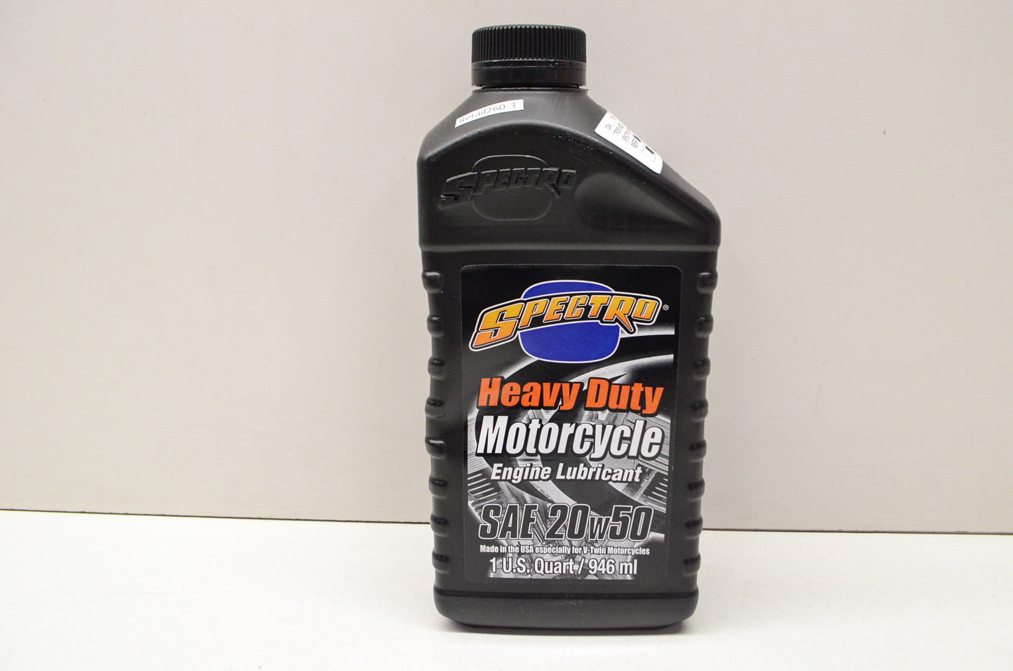 New Spectro Heavy Duty Motorcycle Engine Lube 20w50 1 Quart V Twin