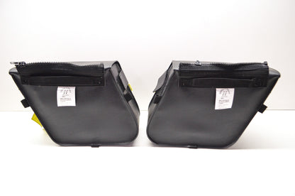 New Willie & Max Raptor Compact Slant Saddlebag Set