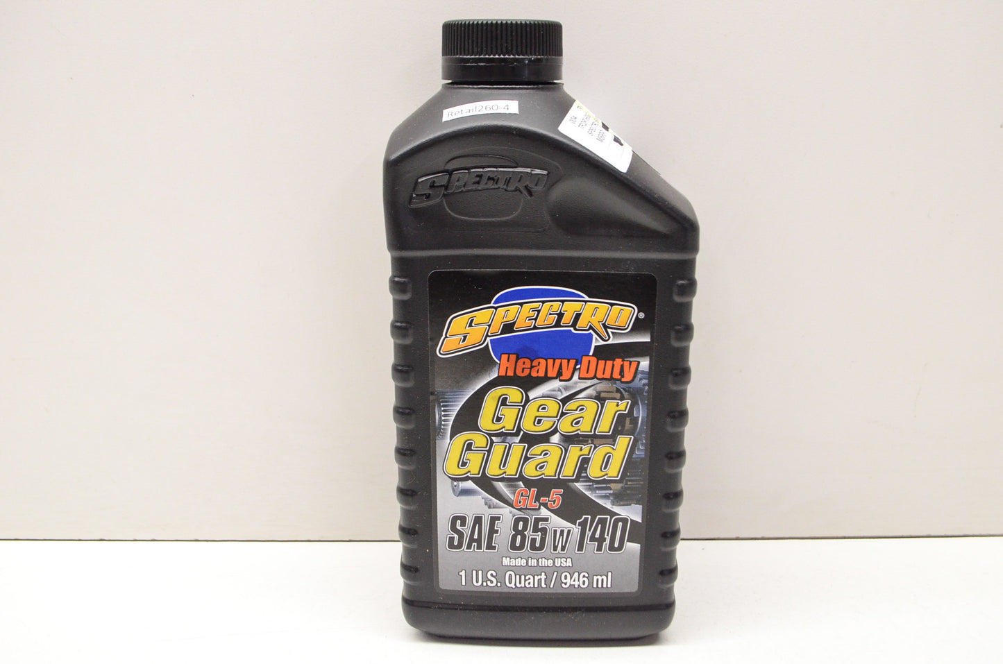 New Spectro Heavy Duty Gear Guard GL-5 85w140 1 Quart
