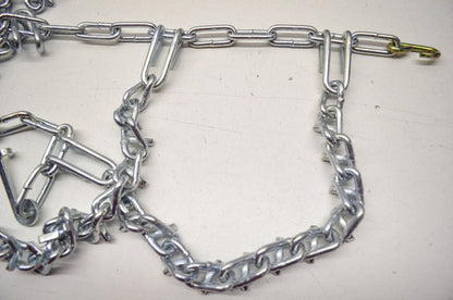 Tire and Wheel V Bar Snow Chains C 10' Rear NOS