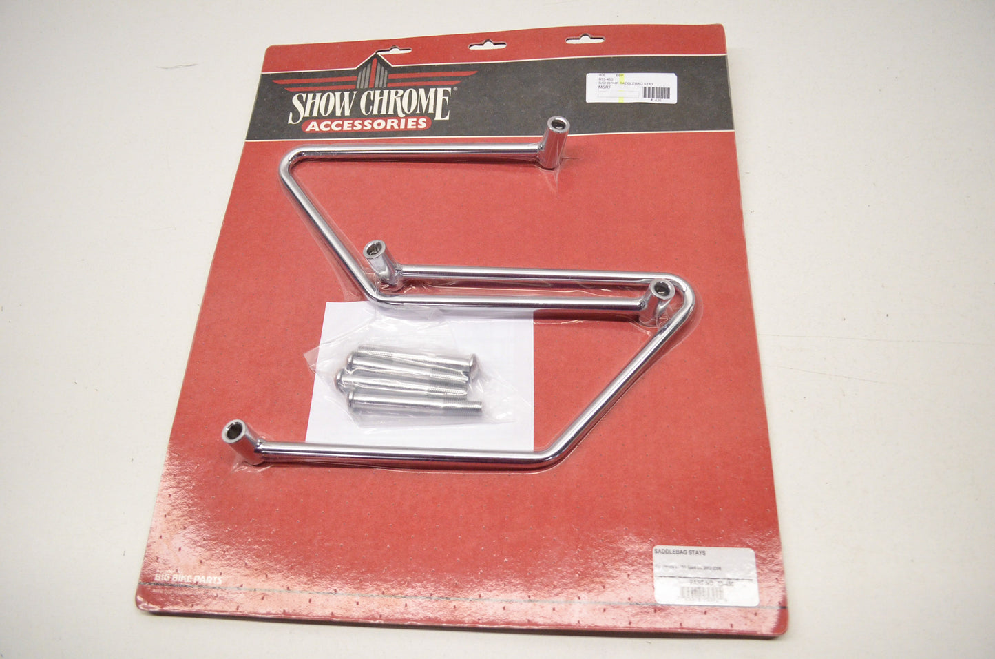 New Show Chrome Saddlebag Stay Set Honda VT750 Spirit D.C. 02-08