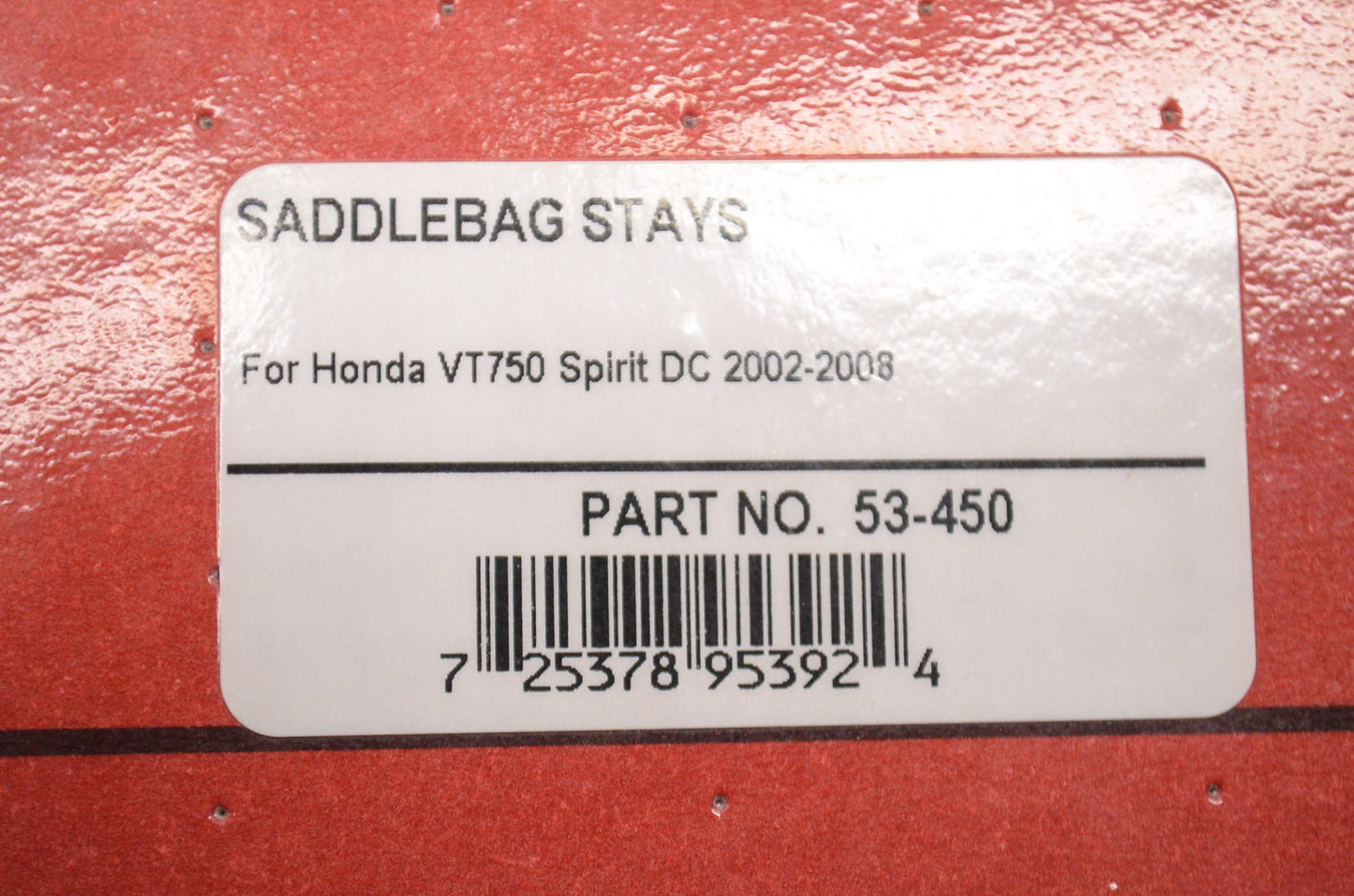 New Show Chrome Saddlebag Stay Set Honda VT750 Spirit D.C. 02-08