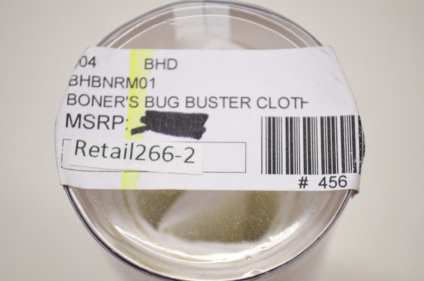 New Boners Bug Buster & Chrome Cleaner Cloth