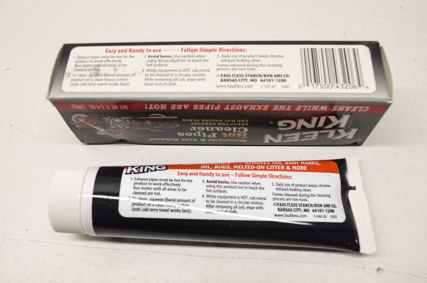 New Kleen King Motorcycle & Auto Exhaust Hot Pipes Cleaner 5 1/4oz