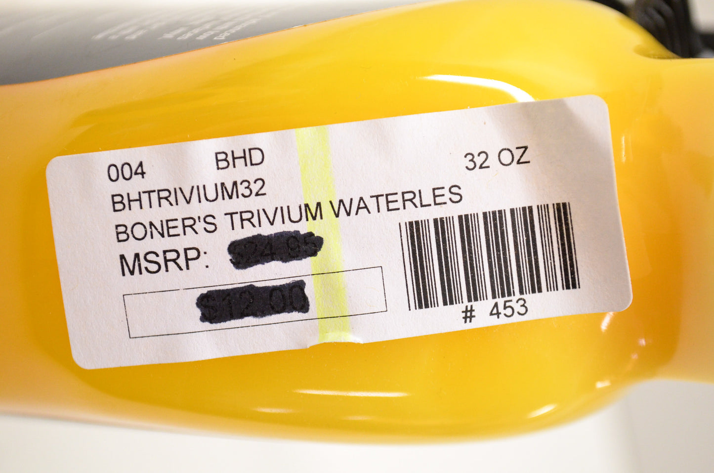 New Boners Trivium Waterless Wash Paint Protectant Polish 1 Quart