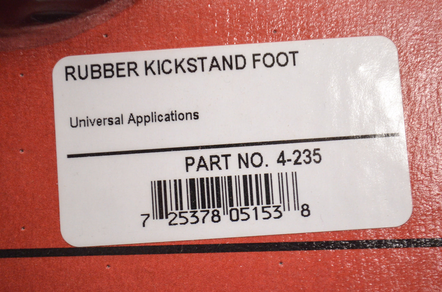 New Show Chrome Accessories Universal Rubber Kickstand Foot
