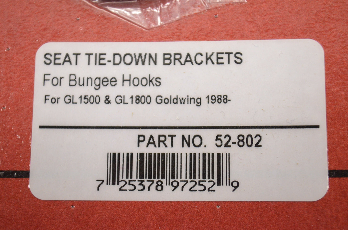 Seat Tie Down Bracket For Bungie Hooks Set of 4 Honda 88 GL 1500 GL 1800 Goldwin