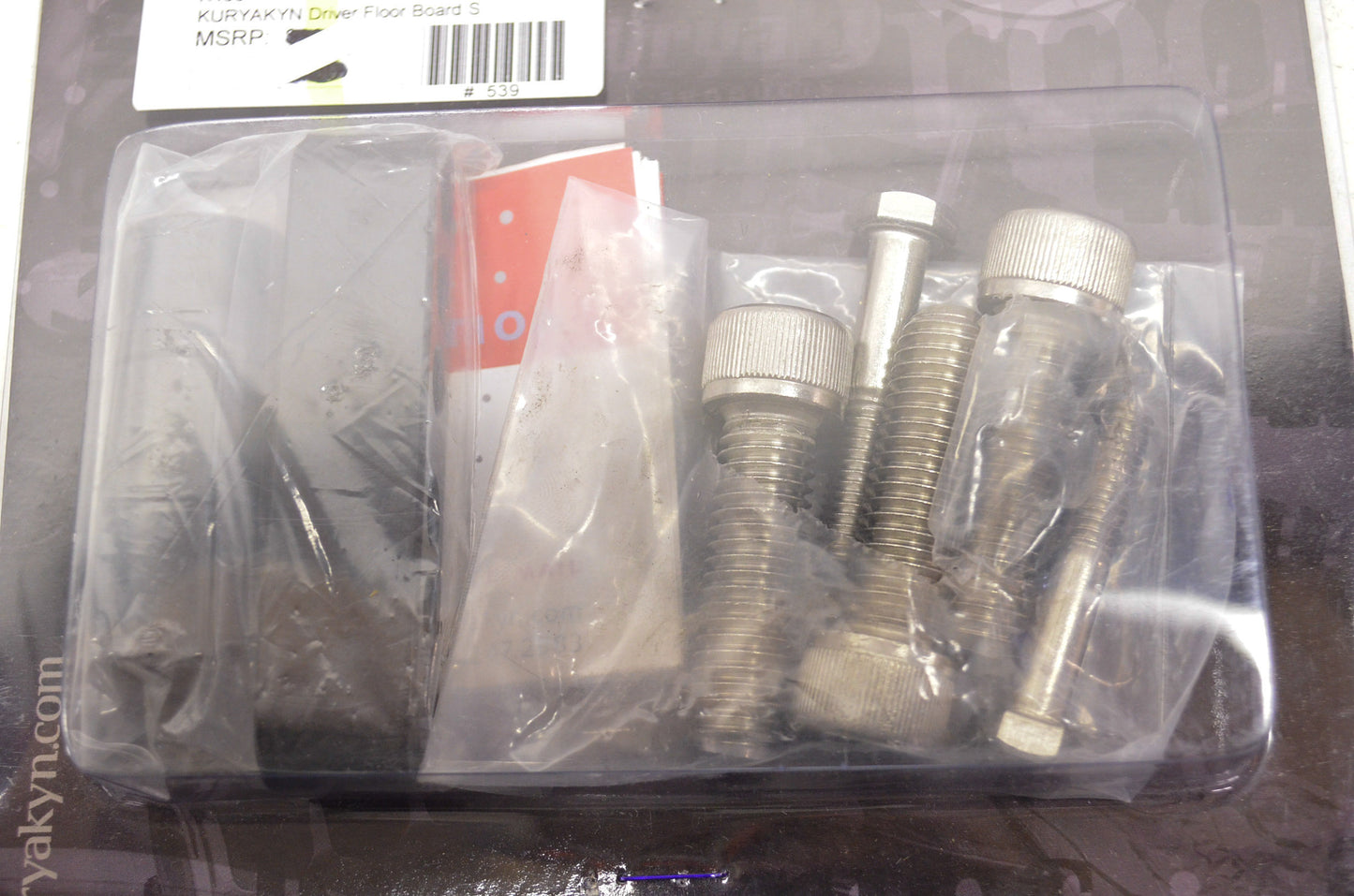 Driver Floor Running Board Extension Kit 92-08' Glides Road King NOS