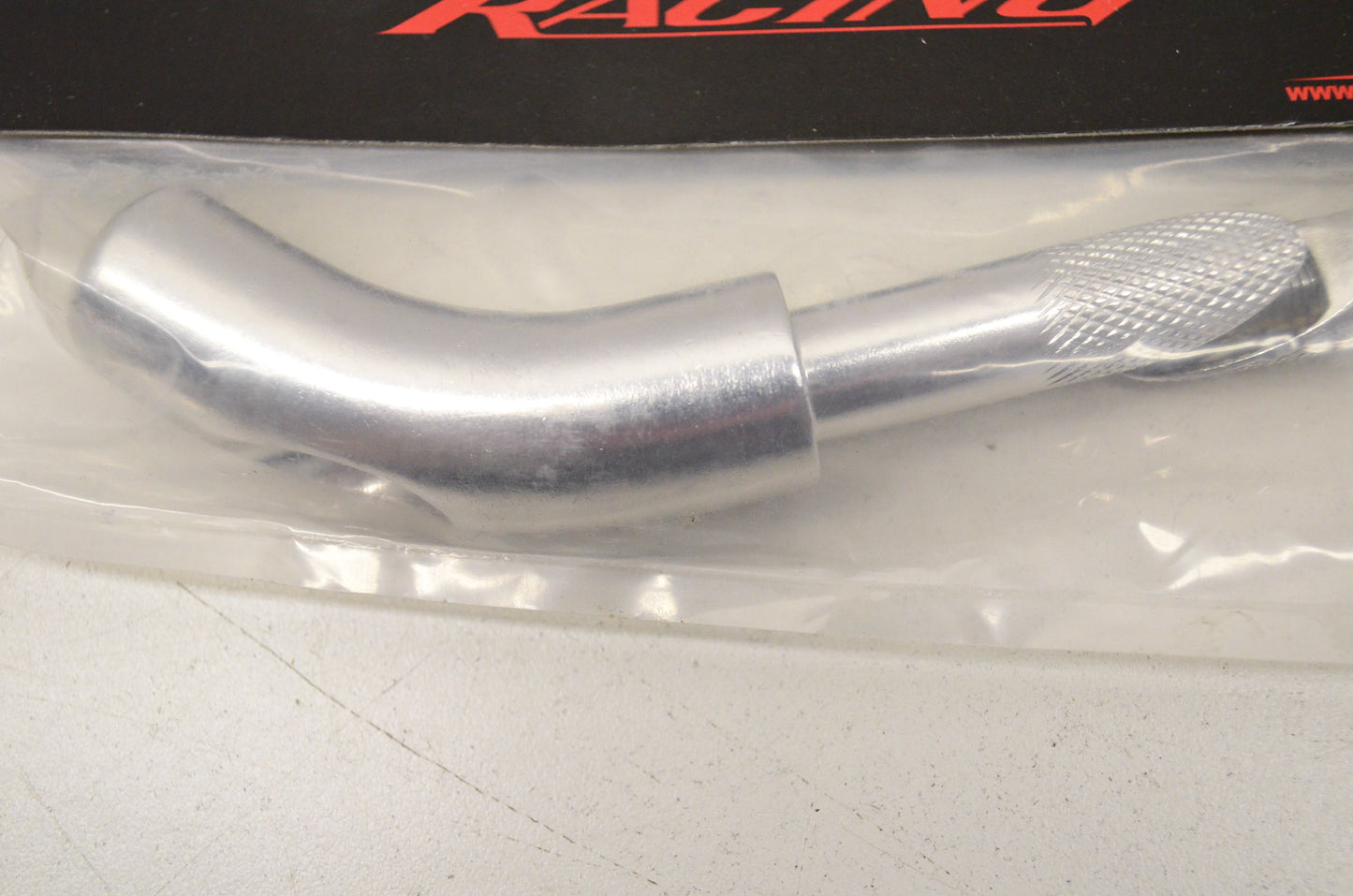 New Fly Racing Aero Tapered Bar Hook 45D Silver Handle