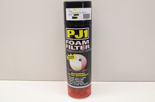 New PJI Foam Filter Oil Treatment Spray 13 Oz