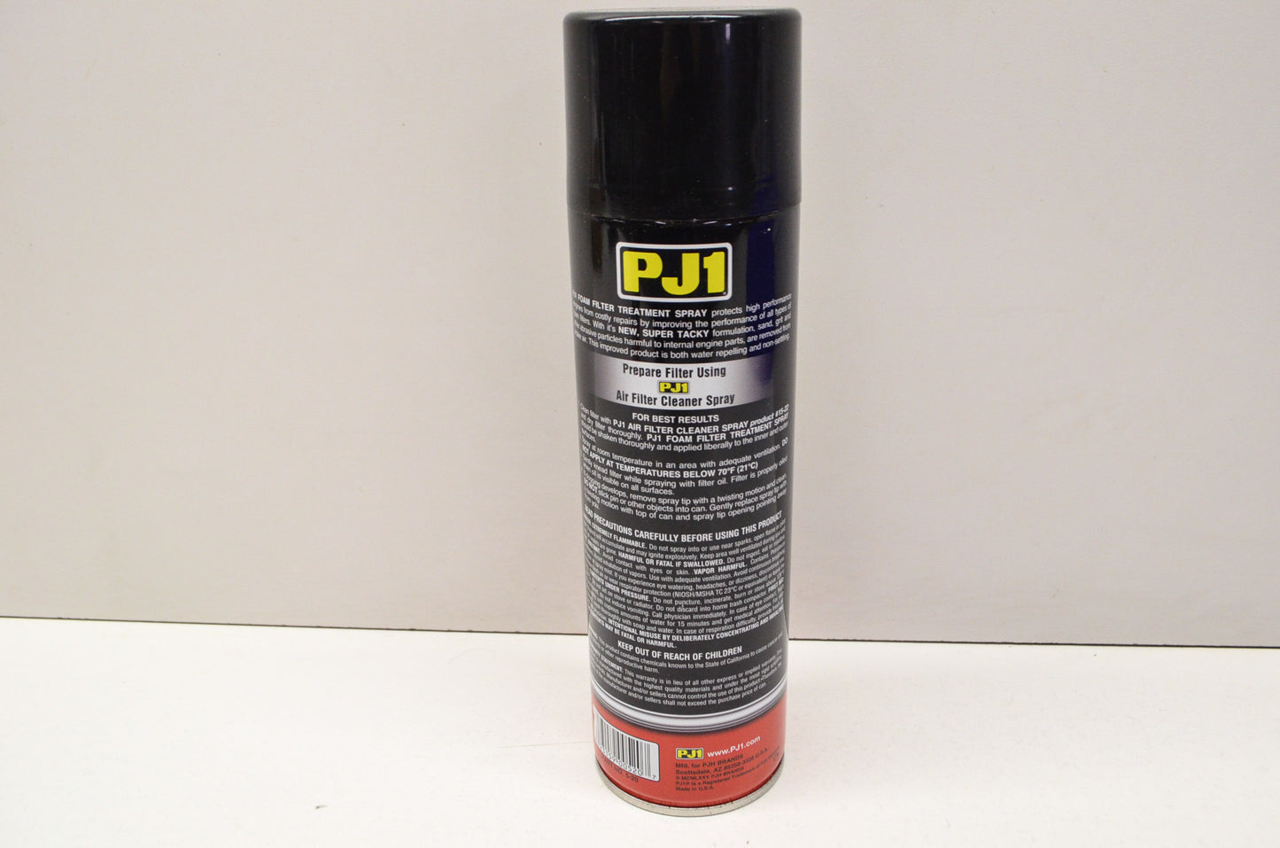 New PJI Foam Filter Oil Treatment Spray 13 Oz