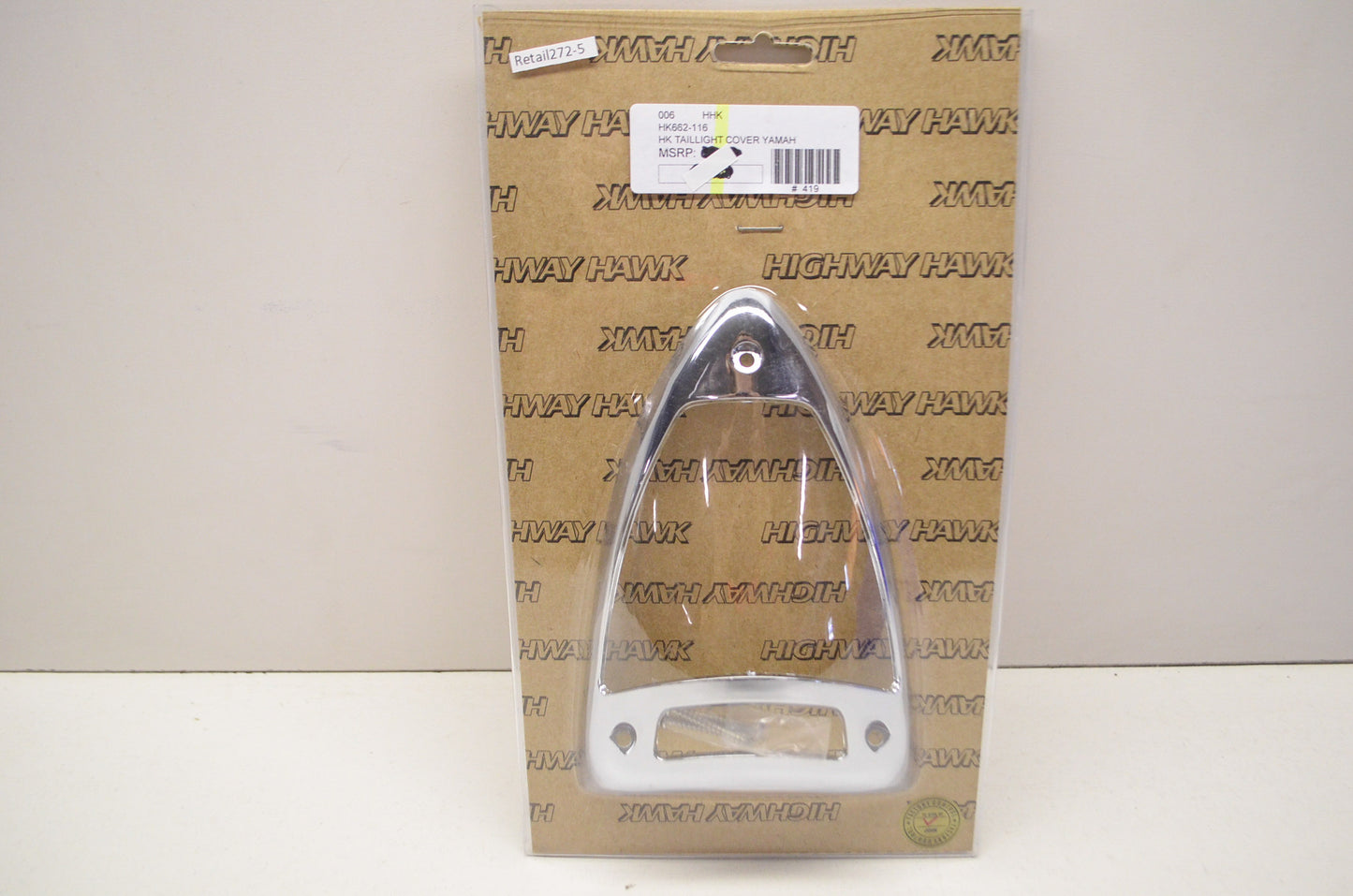New Highway Hawk Taillight Cover Yamaha 1300 Vstar