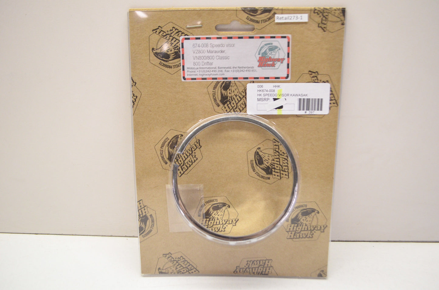 Speedo Visor Kawasaki Marauder Drifter VN800 NOS