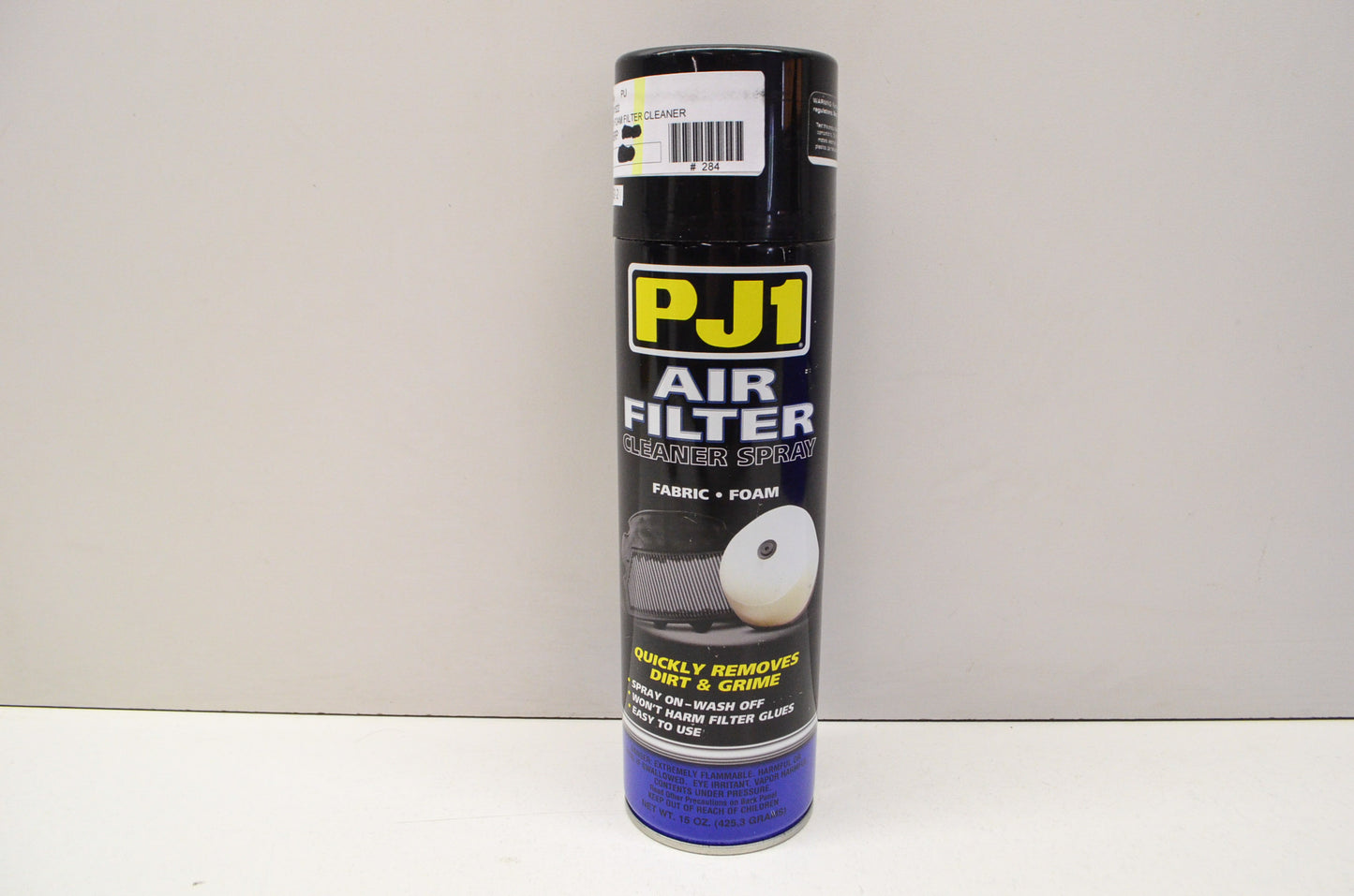 PJ1 PJ15-22 Air Filter Cleaner Spray 15 Oz NOS