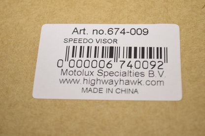 New Highway Hawk Speedo Visor Kawasaki 900 Vulcan
