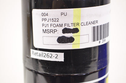 PJ1 PJ15-22 Air Filter Cleaner Spray 15 Oz NOS