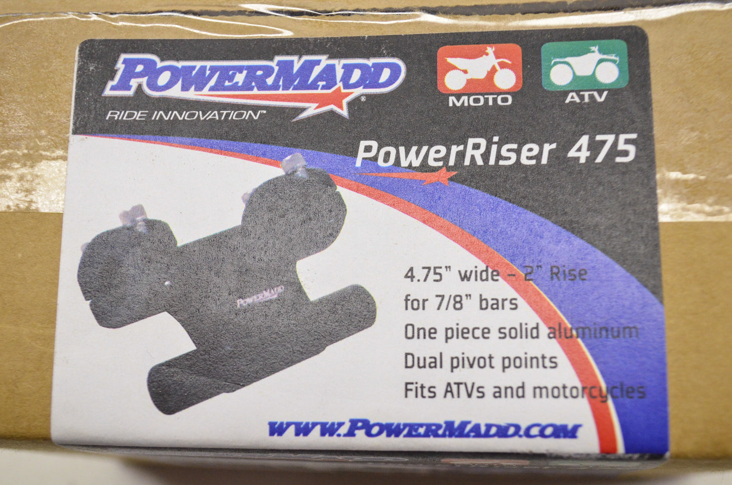 PowerMadd Power Riser 4.75 Wide 2' Tall For 7/8' Bars