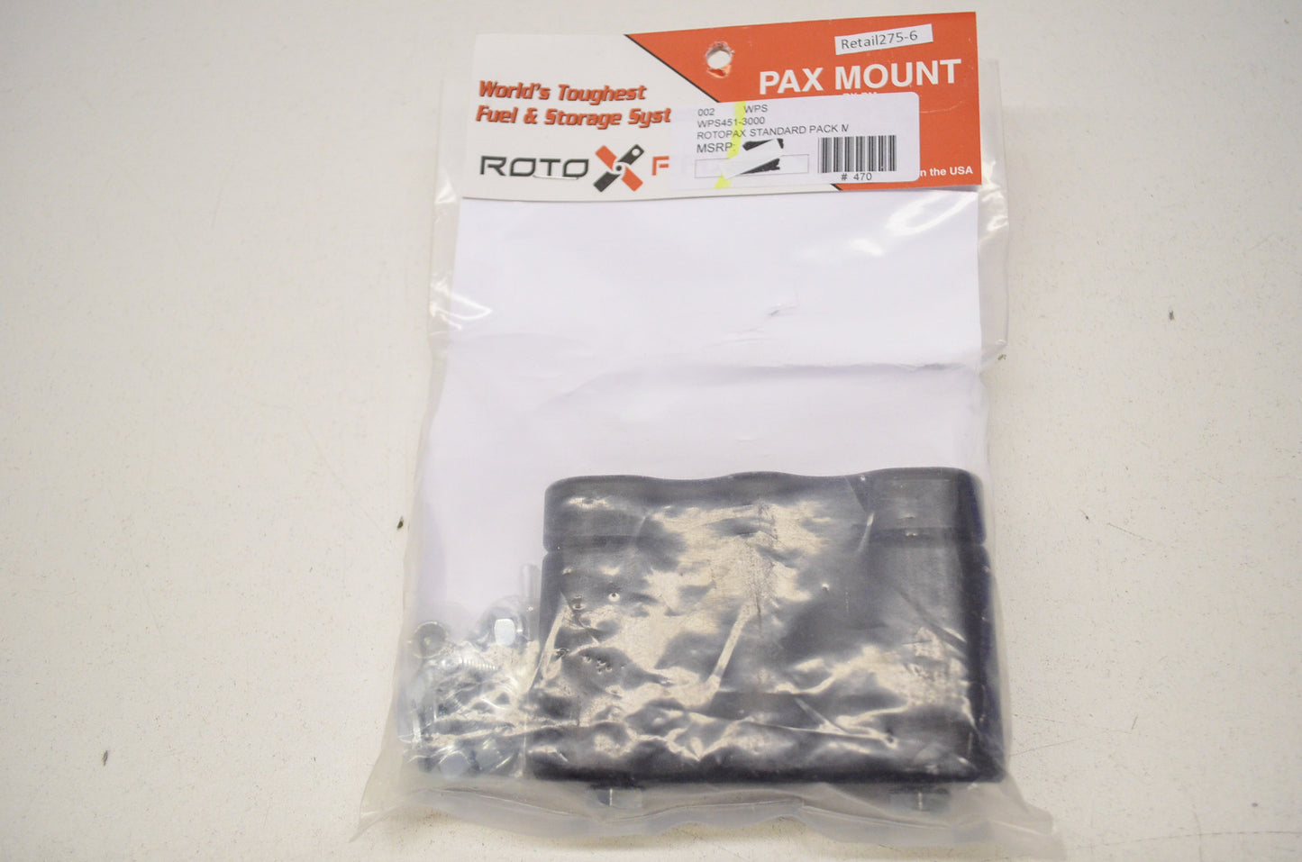 New Rotopax Standard Pack Mount