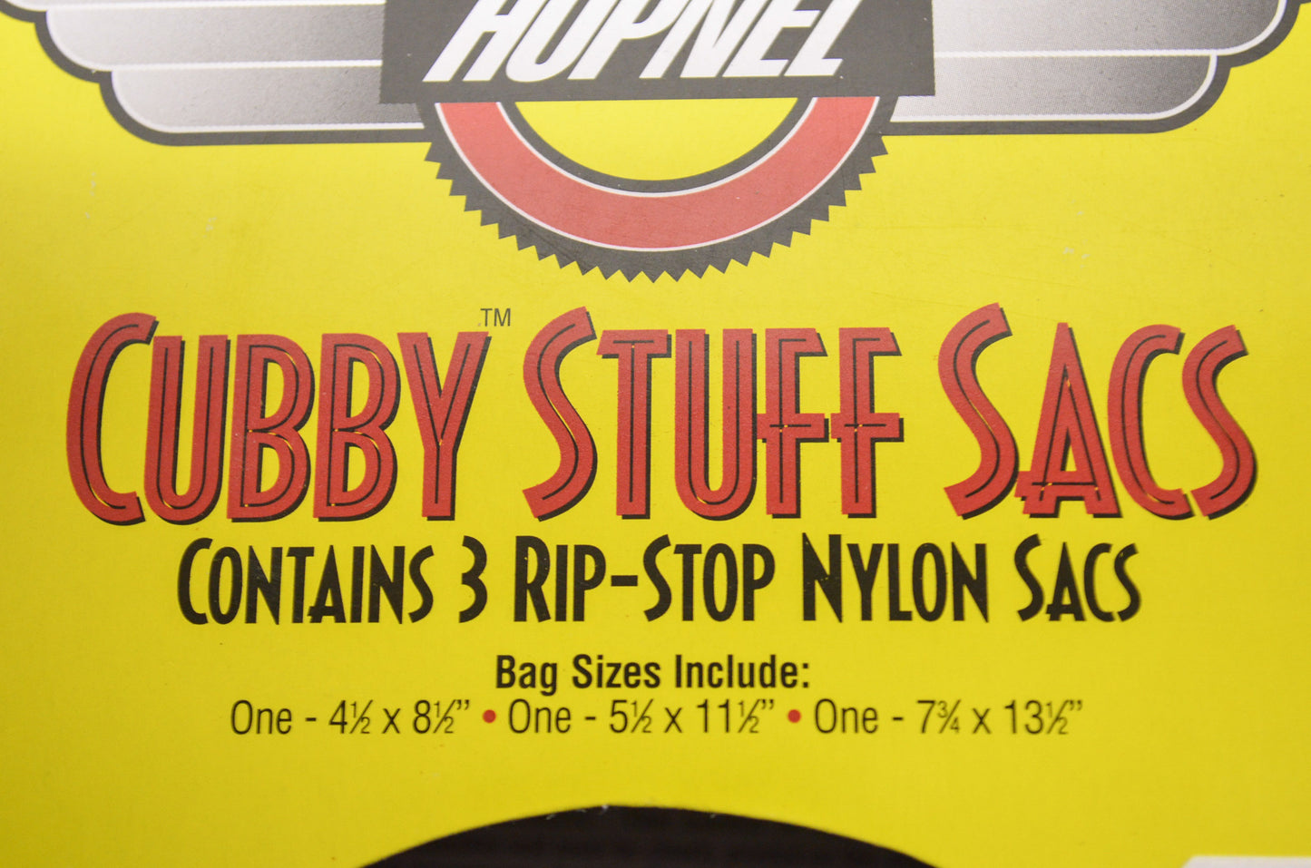 Cubby Stuff Set Of 3 Rip Stop Sacs 3 Sizes NOS