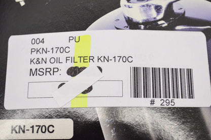 New K&N Wrench Off Chrome Oil Filter Sportster Electra Glide
