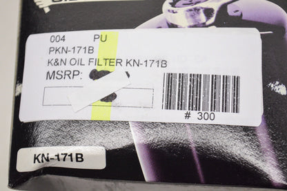 New K&N Wrench Off Black Oil Filter XL Softail Dyna Electra Glide