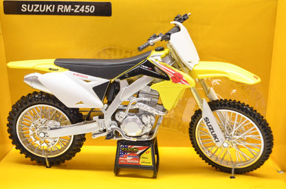New NewRay Suzuki Dirt Bike RMZ450 Model 1:12 Die Cast