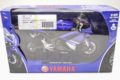 New NewRay Yamaha Street Bike YZF R1 Model 1:12 Die Cast