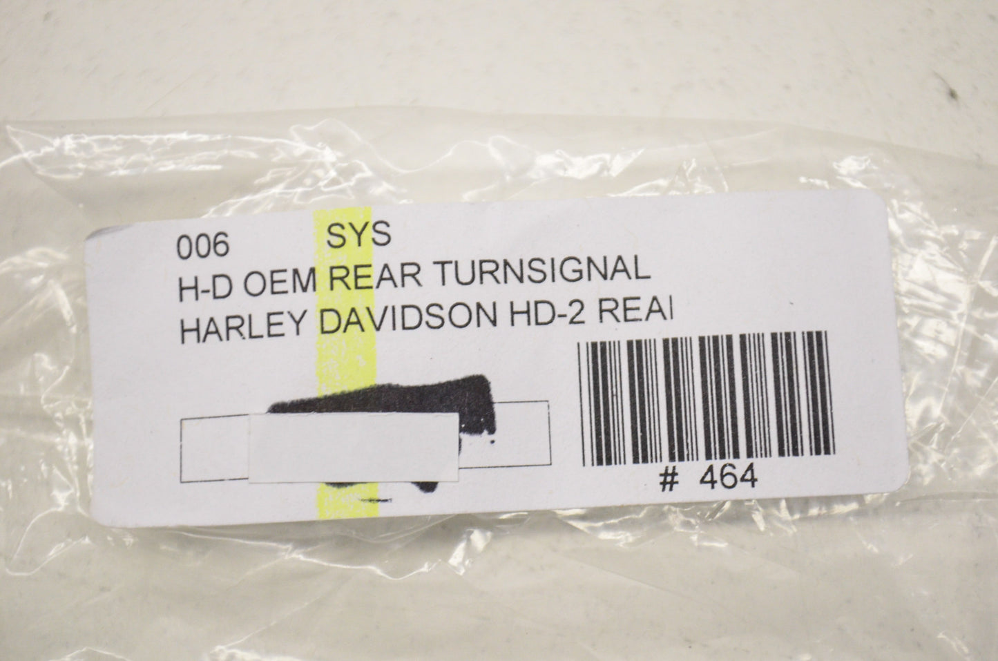 New Harley Davidson Rear Turn Signal Assembly