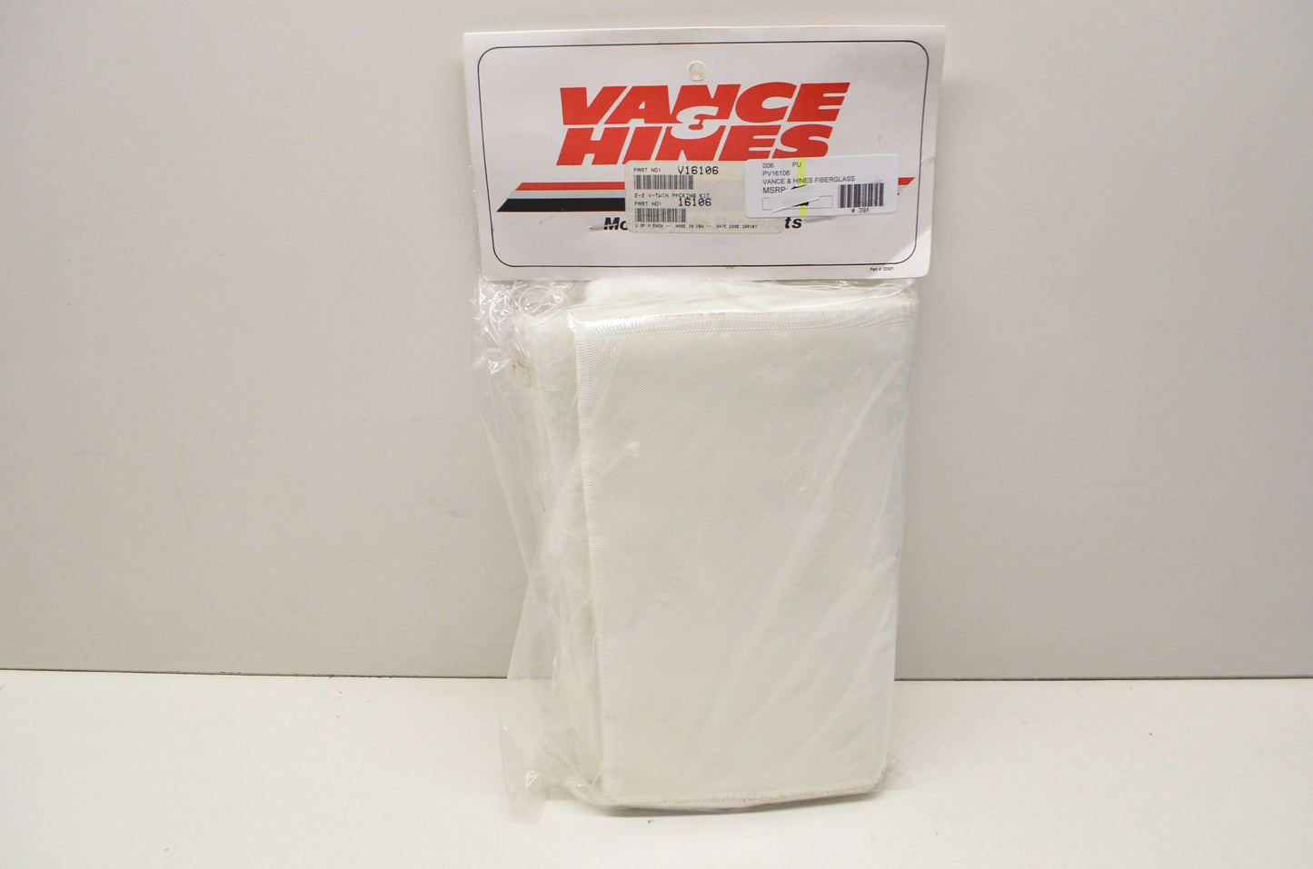 New Vance & Hines Fiberglass Repacking Kit 2-2 V Twin