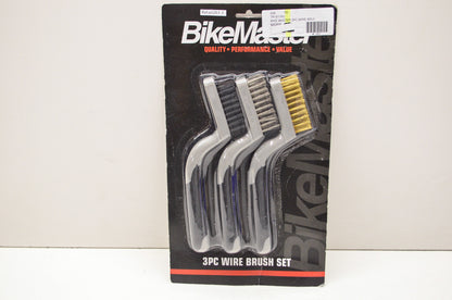 New BikeMaster 3PC Wire Brush Set