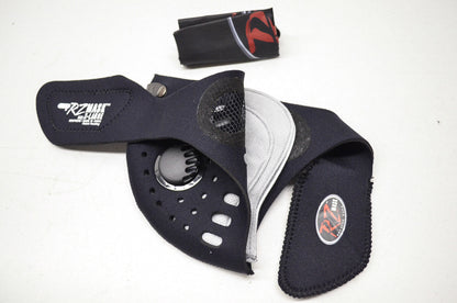 New RZ Mask Black XL Mask W/ Filters & Storage Bag