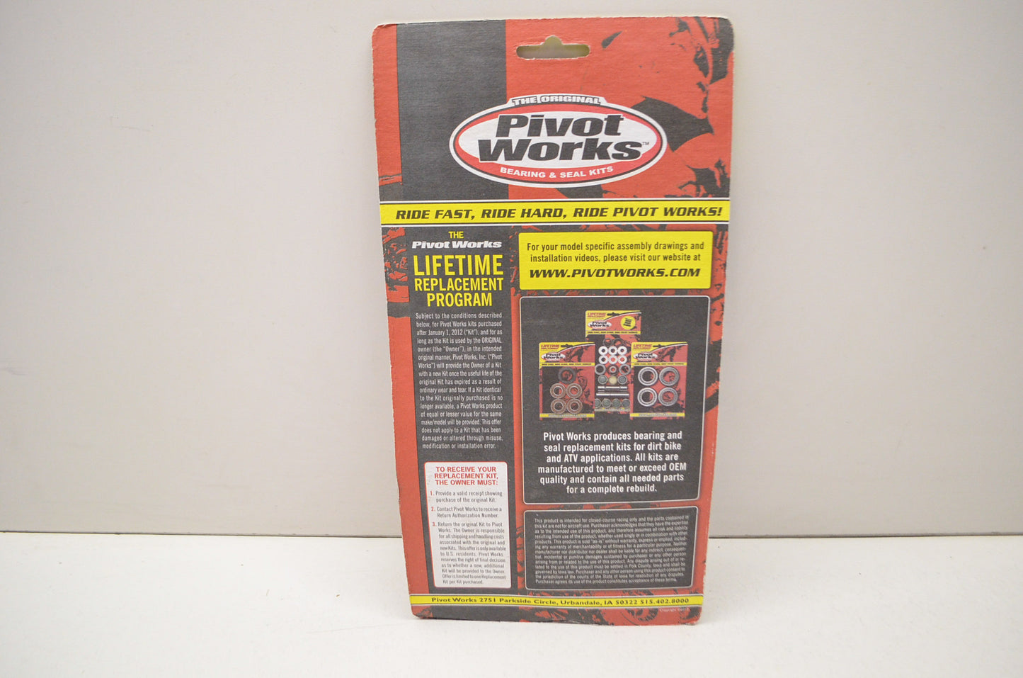 New Pivot Works Swing Arm Kit Honda 96-04 XR400R