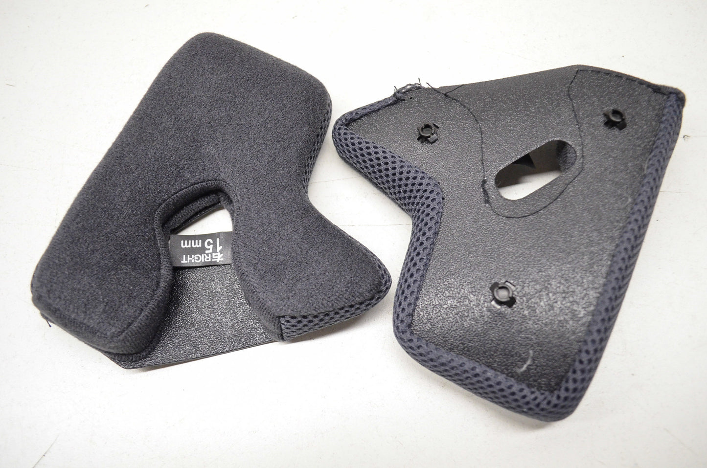 New Gmax GM76X Removable Cheek Pad Set 15mm