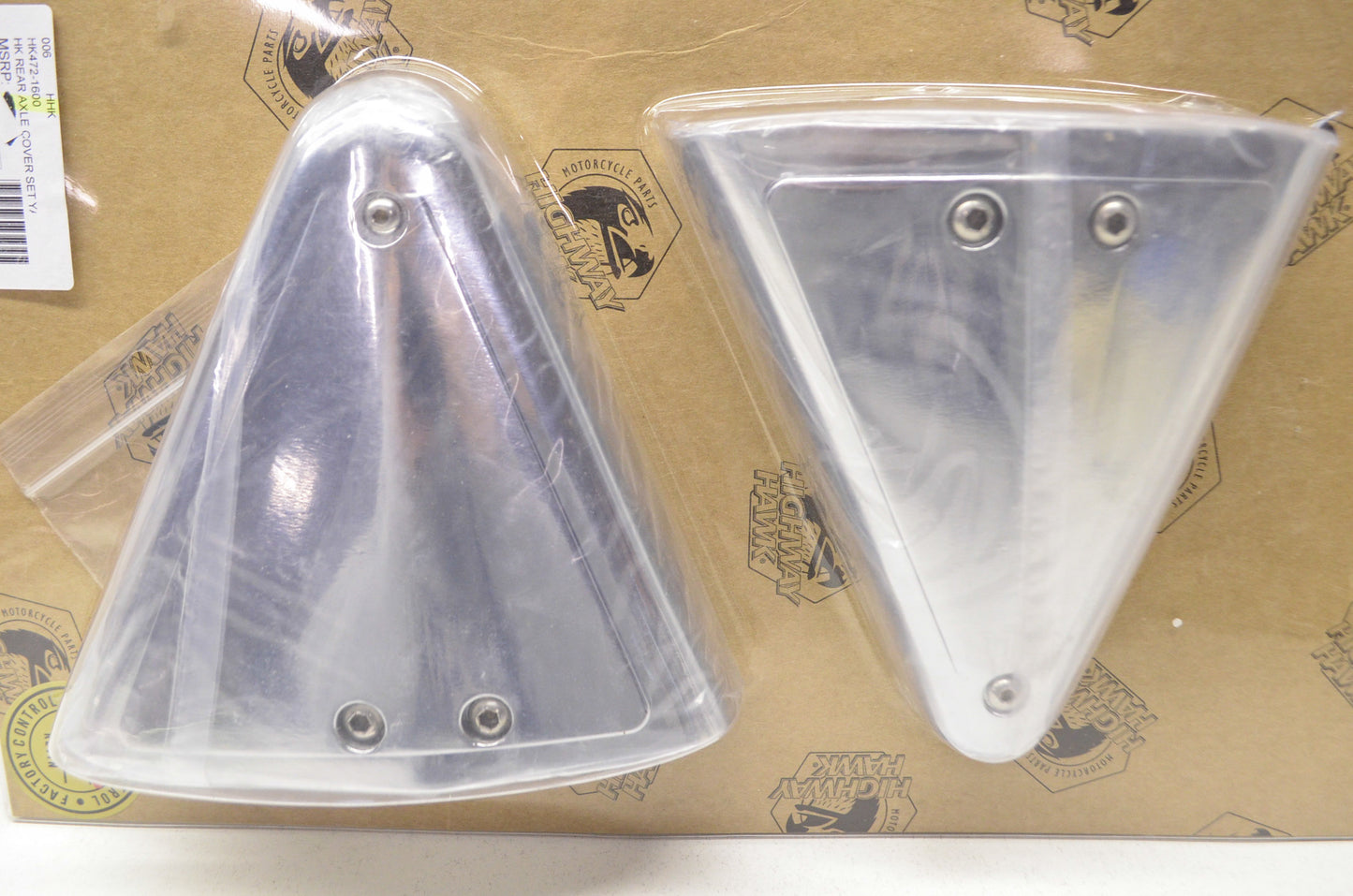 New Highway Hawk Rear Axle Cover Set Yamaha XV1600