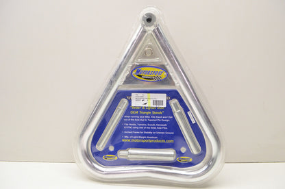 New Motorsport Products Silver Tri Moto Stand Yamaha Suzuki Kawasaki KTM