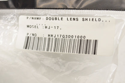 New HJC Double Lens Clear Helmet Face Shield