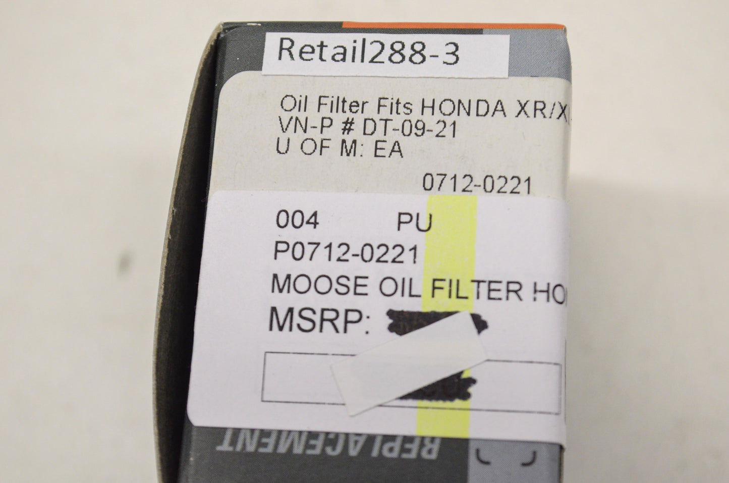 New Moose Replacement Oil Filter Honda XR/XL All