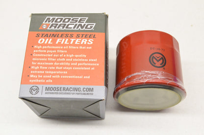 New Moose Stainless Steel Replacement Oil Filter Suzuki Arctic Cat ATV