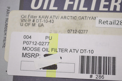 New Moose Replacement Oil Filter Kawasaki ATV Arctic Cat Yamaha