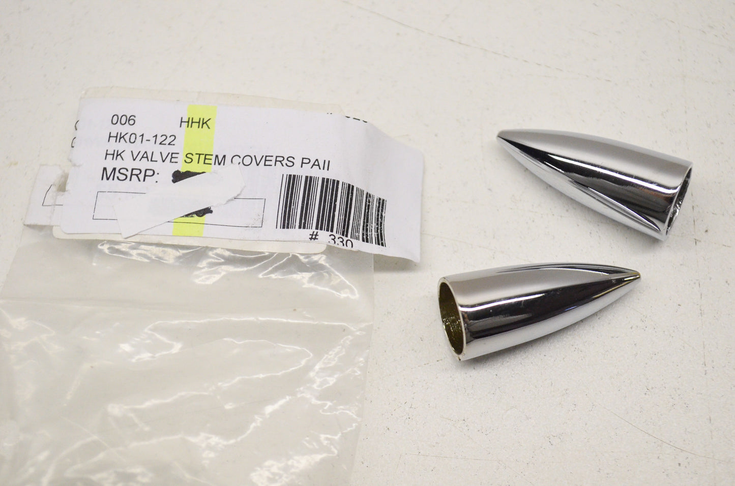 Valve Stem Cover Pair Kawasaki Vulcan NOS