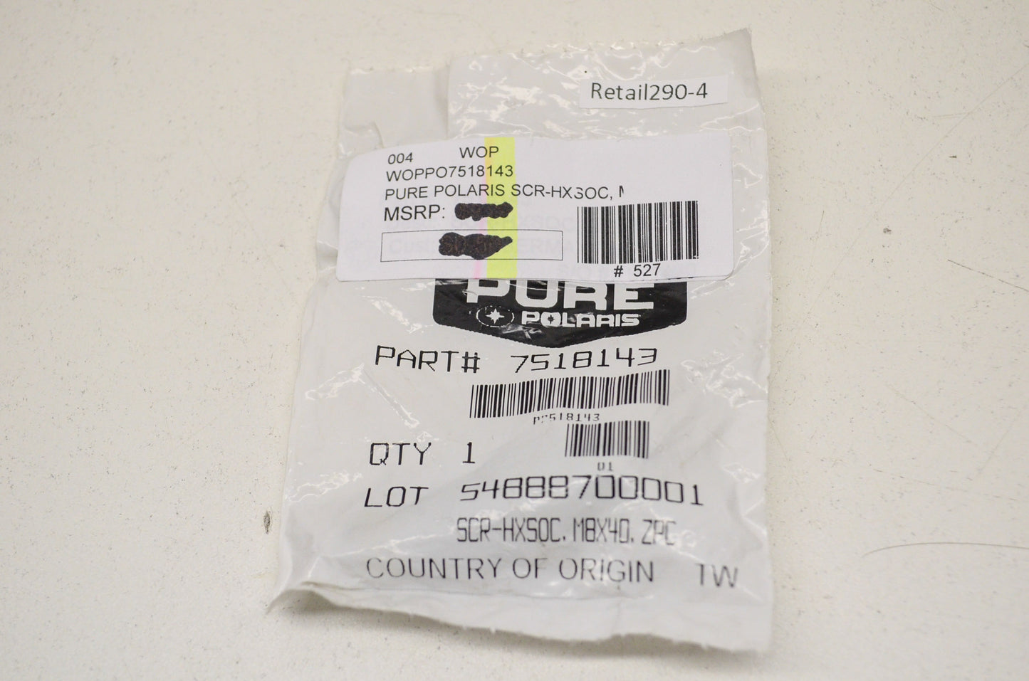 New Polaris Hex Socket Screw M8X40