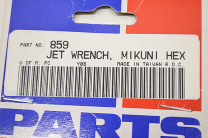 New Parts Unlimited Jet Wrench Mikuni Hex