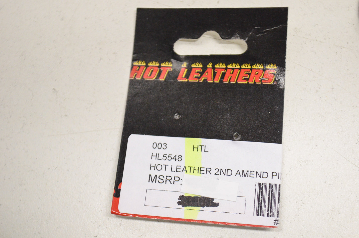 New Hot Leathers 2nd Amendment 1789 Homeland Security Pewter Pin