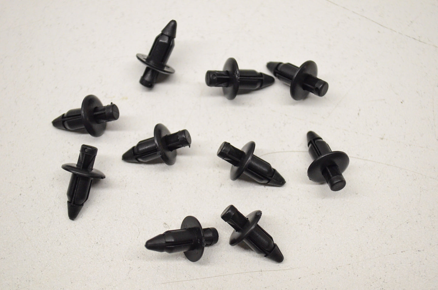 Sportbike Nylon Push Rivets Sz M6 10 Pack Qty 10 NOS