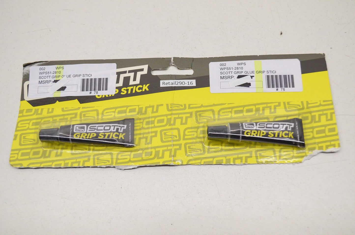 Grip Glue Sticks .14Fl Oz 4ml Qty 2 NOS