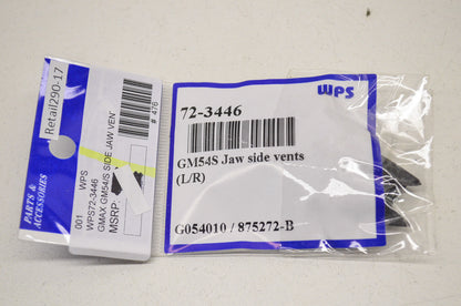New Gmax GM54/S Jaw Left Right Side Vent Set