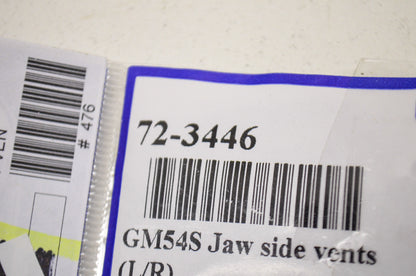 New Gmax GM54/S Jaw Left Right Side Vent Set