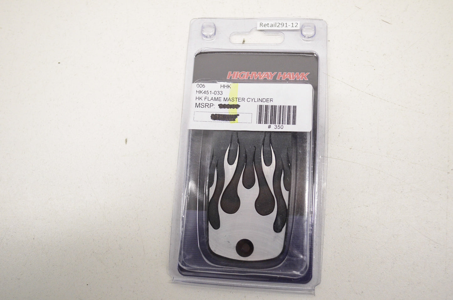 New Highway Hawk Flame Oval Master Cylinder