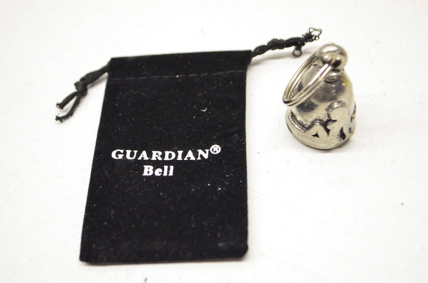 New Guardian Bell Mud Flap Girl Bell W/ Velvet Bag