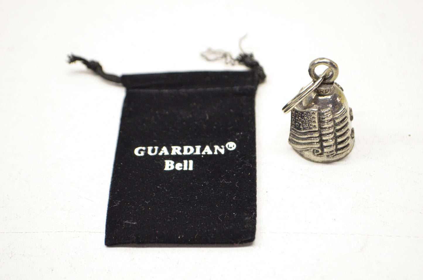 New Guardian Bell Old Glory Bell W/ Velvet Bag